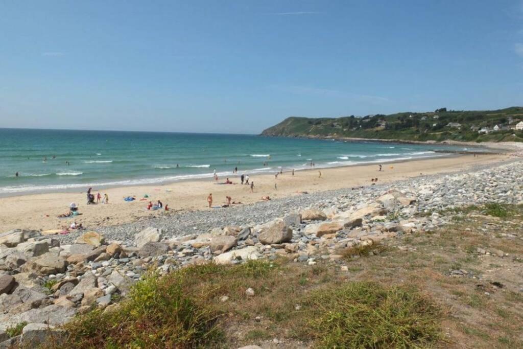 Sciotot - Bord De Mer - La Petite Maison Les Pieux Exteriér fotografie